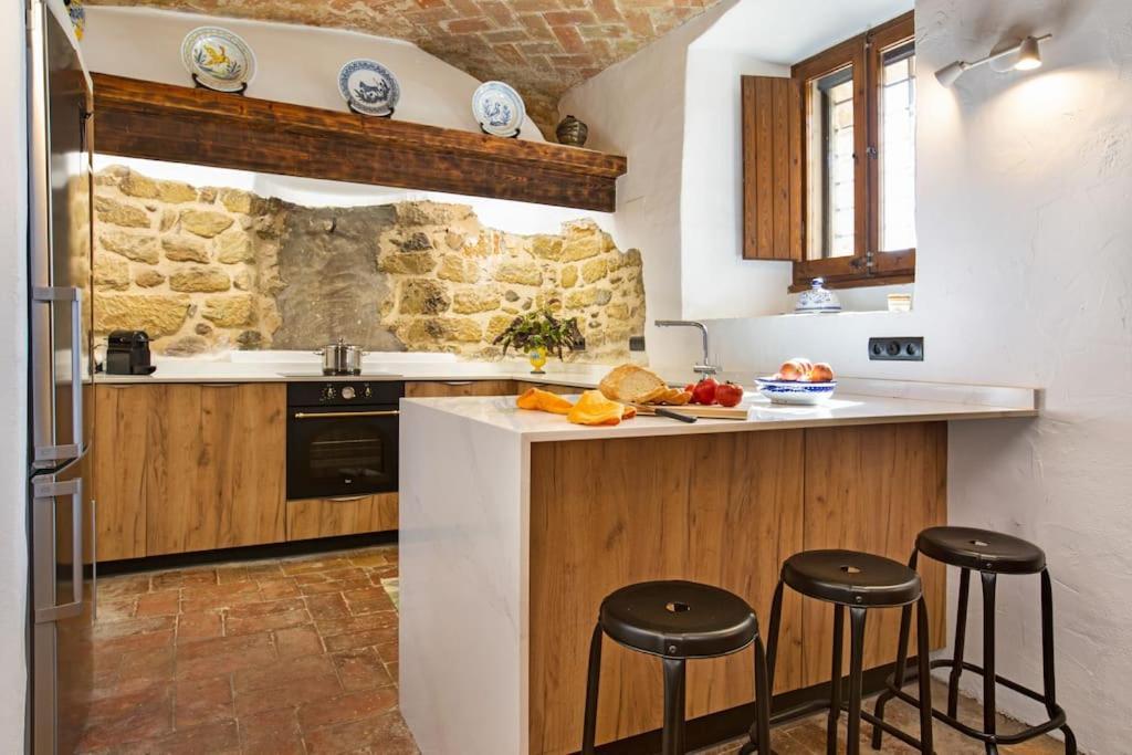 הוילה Casa Torre Cruilles Big, Stylish, Modernized 'Castle' Prime Costa Brava With Ac מראה חיצוני תמונה