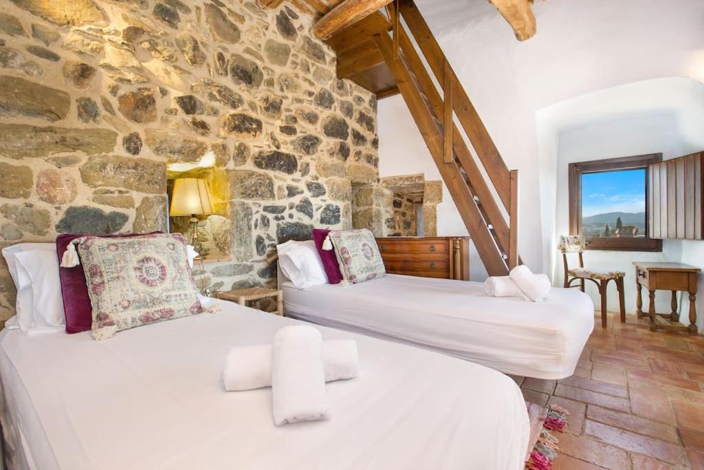 הוילה Casa Torre Cruilles Big, Stylish, Modernized 'Castle' Prime Costa Brava With Ac מראה חיצוני תמונה